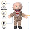 14" Pops, Peach Grandfather, Hand Puppet
