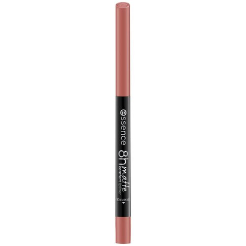 essence 8h MATTE Comfort Lip Pencil, Color 04 - Rosy Nude, made in Italy [italian import]