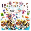 DC Super Hero Girls Tattoos Stickers Party Favors Pack - Bundle Includes 75 Temporary Tattoos and 150 Justice League Stickers Featuring Wonder Woman, Supergirl and More (Party Supplies)