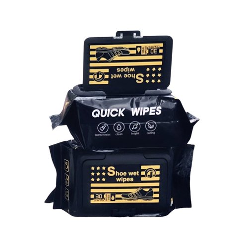 J JIMMY'S FAMILY Shoe Cleaner Wipes, Removes Dirt, Stain & Provides Traction, 2 Pack (60 pcs) Sneaker Cleaner Wipes, Portable & Easy to Use for Athletes and Sneakerheads