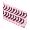 VGTE False Eyelashes Russian Strip Lashes D Curl Wispy Fluffy Natural 3D Faux Mink Lashes 10 Pairs Pack (3D T20)