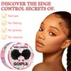 Goiple Edge Control Wax for Women - Strong Hold, Non-Greasy Smoother, Styling Wax for Black Hair - No Flaking, Rosemary Oil for Growth, Braiding Gel, Braid Mousse, Shine