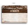 50 Rustic Wedding Advice Cards & Well Wishes for the Bride and Groom - Bridal Shower Games, Wedding Decorations, Rustic Wedding Decorations, Bridal Shower Decorations
