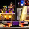 BRICKSHINING LED Lighting Compatible with Lego Minions and Gru's Family Mansion 75583, Light Kit Compatible with Lego 75583, Giving Light to Model, NOT Included The Model Set（Standard Version）