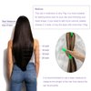 Hair Extensions Clip in Human Hair, Clip in Extensions, Blonde Highlighted Human Hair Straight 7 Pieces 16 Inch 70g Invisible Silky Clips Clip on Extension