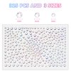 Face Gems Self Adhesive Face Rhinestones for Makeup Festival Face Jewels, Stick On Rhinestones Hair Gems, Rhinestones Stickers for Makeup, Face, Hair, Eye, Nail, Crafts Halloween Decorations