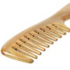 Onedor Handmade 100% Natural Green Sandalwood Hair Combs - Anti-Static Sandalwood Scent Natural Hair Detangler Wooden Comb (Extra Wide Tooth)