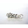 Small crystal alligator hair clip for fine thin hair (Clip quantity: 1 clip)