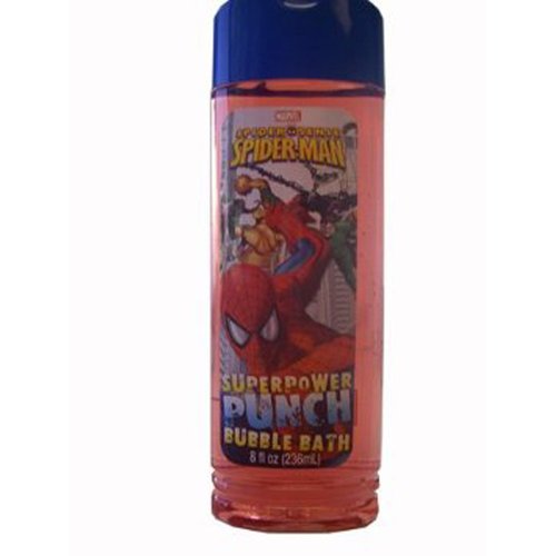 Spiderman Superpower Punch Bubble Bath