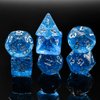 Laochoes Role Playing Dice,D&D RPG Dice,Dungeons and Dragons Dice Set,Mystery Dice,Polyhedral Dice,10 Sided Dice,D20 (Blue)