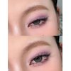 TKDKSFD 9 Color Eye Shadow Palette Purple Smokey Glitter Pearly Acrylic Transparent Eyeshadow Palette Korean Charming Eyes Make Up Palette