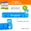 Prevagen Improves Memory - Regular Strength 10mg, 30 Chewables |Orange - 2 Pack| with Apoaequorin & Vitamin D & Prevagen 7-Day Pill Minder | Brain Supplement for Better Brain Health