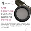 Soft Charcoal Eyebrow Powder - Effortless All-Day Brow Powder Beauty - Eyebrow Color by Marie-José & Co