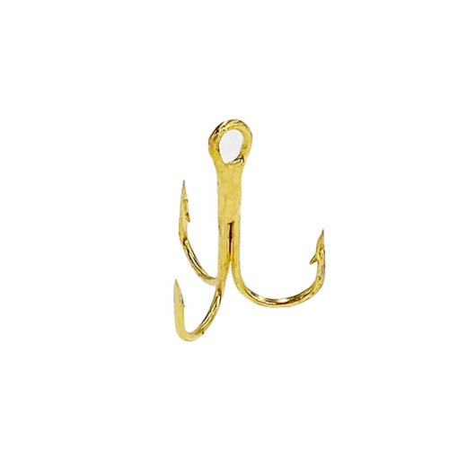 Treble Hooks Gold #16 100 Pieces