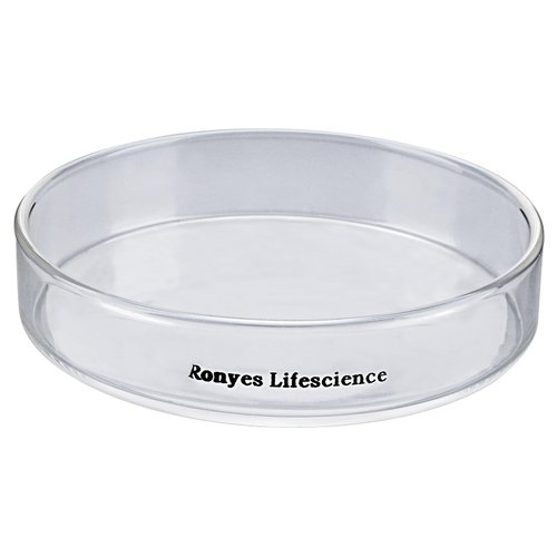 Glass Petri Dish Petri Plates Tissue Culture Plate 5 Pcs (90 mm)
