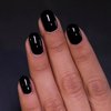 ILNP Ink - Intense Jet Black Cream Nail Polish, One Coat, Studio Color High Performance