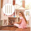 Toyvian 2pcs Mini Ladder Pet Toy Mini Doll House Miniature Dollhouse Furniture Wood Ladder Tiny Ladder Figurine Miniature Ladder Decor Mini Wood Ladder Mini Wood Ladders Pocket Model Moss
