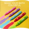Crayola Taste Beauty Bathtub Bodywash Pens, Kids’ Bath Toys per Pack (6), Adult Supervision Recommended
