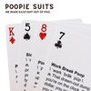 Good Egg Greetings 52 Deuces Funny Playing Cards - Poop Themed Deck of Cards - Funny Playing Cards for Adults - White Elephant Gag Gift Poker Cards