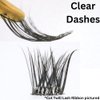 Dashes for self Adhesive Lashes | Lash Glue | 150 Dashes | Turn Any Lash Clusters Into Self Adhesive Lashes with Dashes | Linx (Clear)
