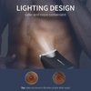 TOUCHBeauty Electric Body Hair Trimmer Groin Hair Trimmer Grommer, Pubic Body Gromming kit for Men Ball Trimmer with LED Light, Replaceable Ceramic Blade Male Hygiene Razor, Waterproof Wet/Dry