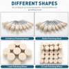 Felt Polishing Buffing Wheel for Dremel Rotary Tool 80Pcs Accessories Wool Felt Polishing Pad Wheel Set for Rotary Tool Drills with 1/8" Shank, for Watch and Jewelry Polishing Kits