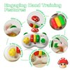 Baby Piano Toys Musical Toys - Interactive Mushroom Baby Piano Toys for 6 9 12 18 Months Musical Instruments for Toddlers 1-3 Cause and Effect Toys for Boys Girls Infant Sensory Montessori Gift