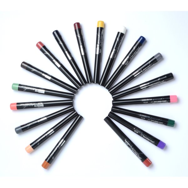 ETA 18 Pieces Complete Collection Retractable Waterproof Eye Liner Eye Pencil Eye Shadow Malibu Glitz