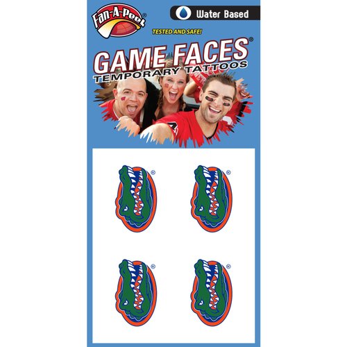 Florida Gators Team Logo Temporary Tattoos