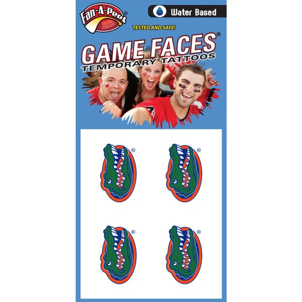 Florida Gators Team Logo Temporary Tattoos