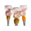 TRIO WITH BRUSHES (FAIR 2) Full Size Kit Mineral Makeup Brush Set Foundation Concealer Blush Bare Face Sheer Powder Cover