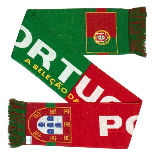 Portugal Soccer Knit Scarf