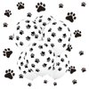 Koogel 100 Pcs Paw Print Balloons, 12 Inches Paw Balloons Dog Print Balloons for Weddings, Birthdays, Party Decorations