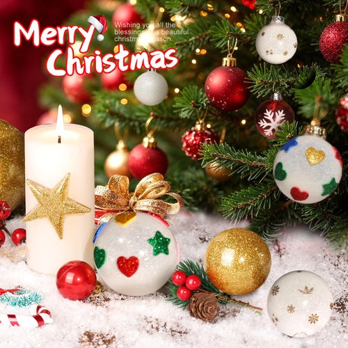 YGDZ White Glitter, Fine White Glitter, 140G 4.93OZ Snow Glitter, Christmas Glitter, Crafts Glitter, Clear Glitter, Extra Fine Glitter for Crafts, Resin Arts Tumbler, Glitter Flakes for Festival