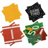 96-Pack Football Party Supplies - 48 Luncheon & 48 Cocktail Napkins | 3-Ply, Disposable, for Tailgate & Birthday Decorations