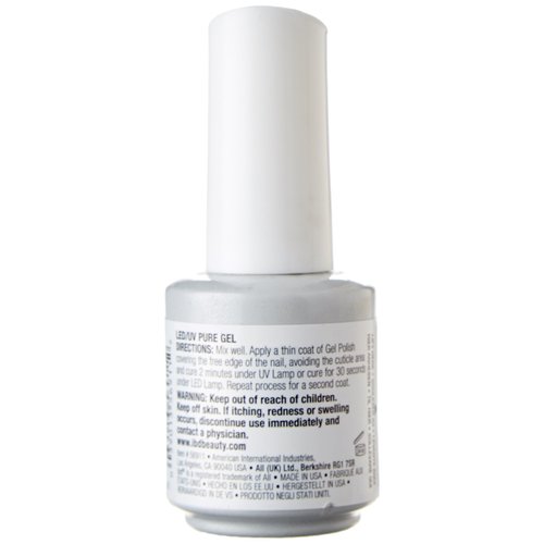 IBD Just Gel Soak Off White Nail Polish, Carte Blanche