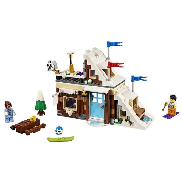 LEGO Creator 3in1 Modular Winter Vacation 31080 Building Kit (374 Piece)
