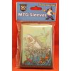 MTG Sleeves 50 MTG Standard Card Sleeves Deck Protector - Great White Wave