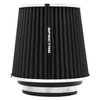 Spectre Universal Clamp-On Air Filter: High Performance, Washable Filter: Round Tapered; 3 in/3.5 in/4 in Flange ID; 6.719 in (171 mm) Height; 6 in (152 mm) Base; 4.75 in (121 mm) Top, SPE-8131, Black