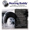 Bearing Buddy (2) 1.980" Stainless Steel with Protective Bra & Blue Auto Check Feature for Boat Trailer Wheel Center Caps 1980A-SS 42208 (1 Pair)