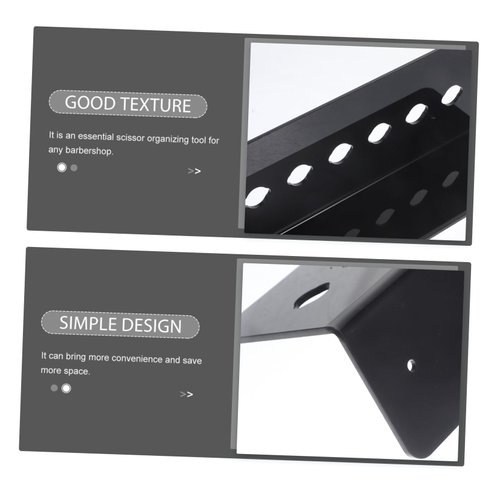 Hairdressing Stand Grooming Clippers Boho Office Supplies Hair Stylist Shear Holder Shear Rack Organizer Wall Mounted Organizer Tabletop Organizer Acrylic Hair Clipper