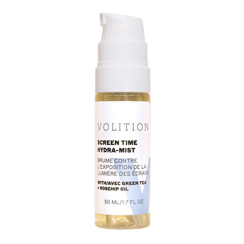 Volition Beauty Screen Time Hydrating Facial Mist - Moisturizing Sunflower Extract & Safflower Flower Extract Helps Reduce Look of Fine Lines From Photoaging, Vegan (50ml / 1.7 fl oz)