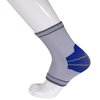 Champion Elastic Ankle Support Compression Sleeve, Gray, X-Small