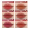 CARSLAN Hydrating Lip Serum Cream, Longlasting Moisturizing, Lightweight Lip Gloss, Semi-Matte Lipstick with Vitamin E, Crithmum Maritimum Essential oil, C206