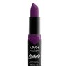 NYX PROFESSIONAL MAKEUP Suede Matte Lipstick, Vegan Formula - Stfu (Magenta)