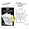 INKARTLINK Semi Permanent Tattoos, 3 Sheets of Small Temporary Tattoos, Adult Art Designs, Party Favors, Waterproof, Realistic, No Adhesive, No Reflective, Lasts 1-2 Weeks (Turtle Totem)