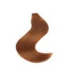 YMEYME Tape in Hair Extensions Human Hair Invisible Reusable Seamless Skin Weft Remy Tape Hair Extensions 20Pcs 50g #30 Auburn 18inch
