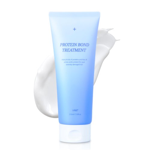 HAIR PLUS Velvet Protein Hair Treatment | Deep Conditioning Hair Mask for Dry Damaged Hair | Hair Moisturizer & Hair Care Products for Women (210ml, 7.1oz)