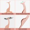 26 Pieces False Eyelashes Applicator Tool - FEITA Professional Falses Eyelash Extension Stainless Steel Clip Remover Tweezers for Lashes Application and Removal Supplies (Rose Gold)