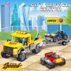 City Race Buggy Transporter Building Set,324 PCS 3 in 1 City Service Truck Cars Building Blocks Kit,STEM Vehicles Toys,Construction Playset Birthday Xmas Gifts for Kids Boys 6 7 8 9 10-Year-Old
